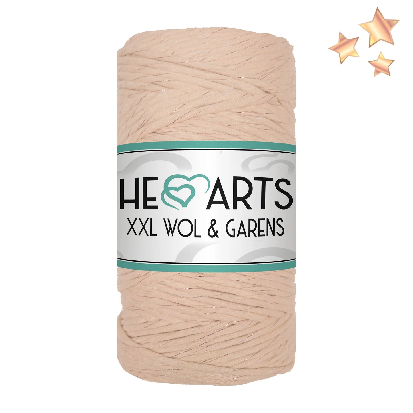 Single Twist 3MM Pastel Peach Rosé Gold 100M