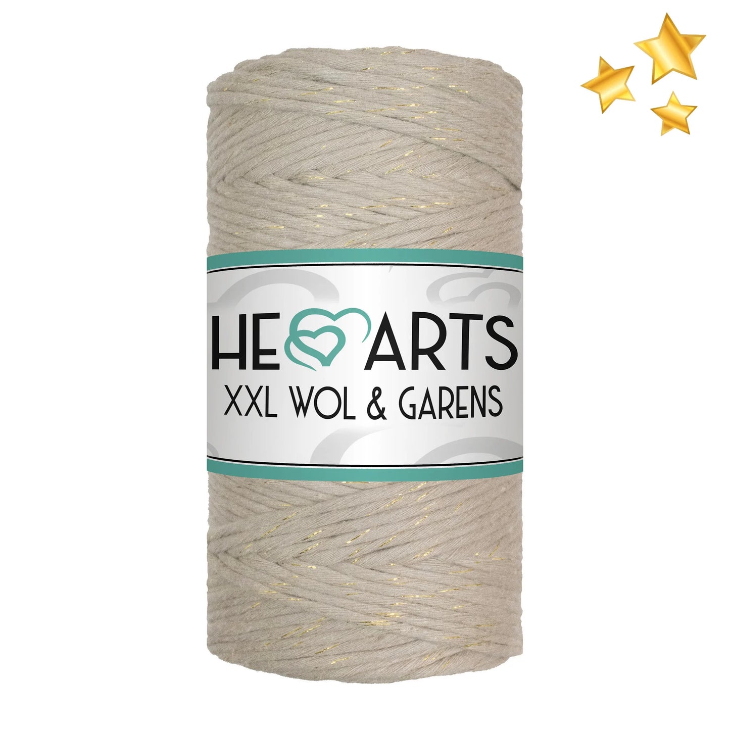 Single Twist 3MM Golden Beige 100M