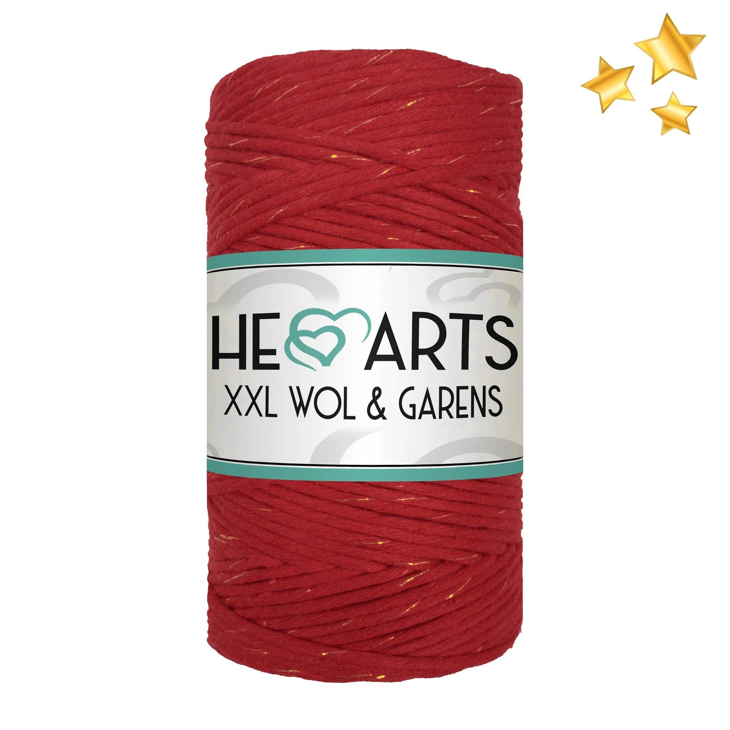 Single Twist 3MM Golden Red 100M