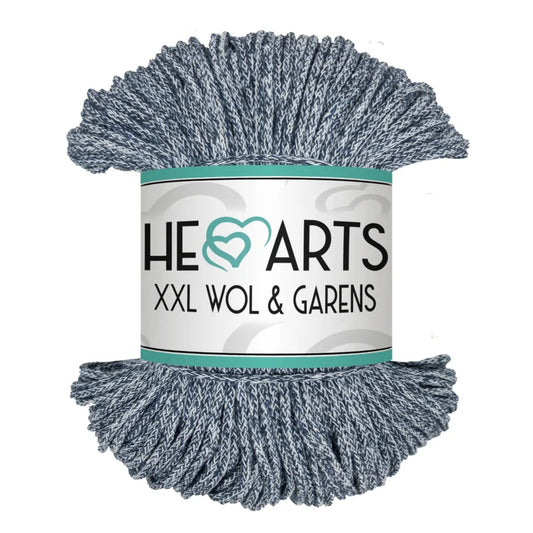 MINI Katoen 3MM DARK JEANS NATUREL 100m