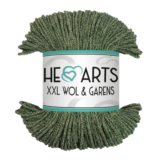 MINI Katoen 3MM OLIJF DONKER GROEN 100m