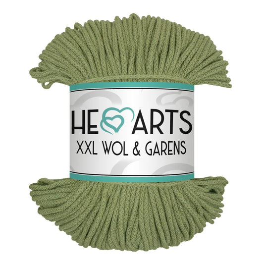 MINI Katoen 3MM OLIJF GROEN 100m