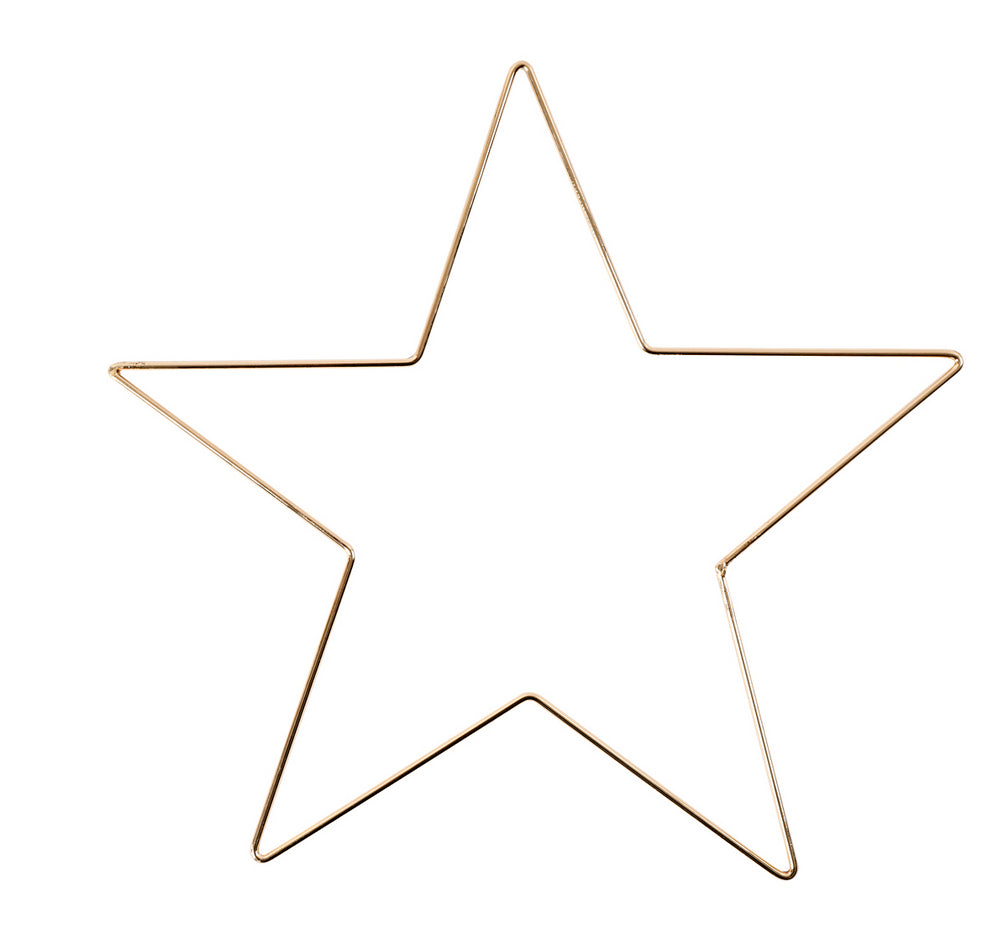 Gouden Ster 10x10 cm