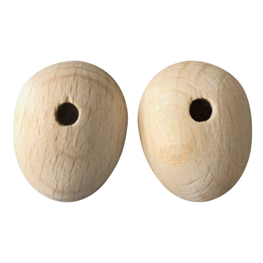 Houten Voetjes Klein (20x25 mm)