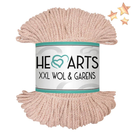 MINI Katoen 3MM PASTEL PEACH ROSÉ GOUD 100m