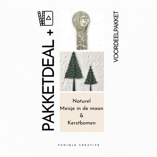 PAKKETDEAL IN DE MAAN + KERSTBOMEN