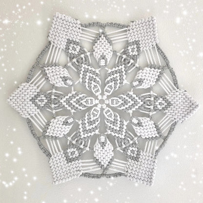 DIY GROTE SNEEUWVLOK (56 cm) + VIDEO