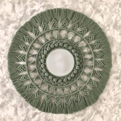 DIY MANDALA MET OF ZONDER SPIEGEL + VIDEO