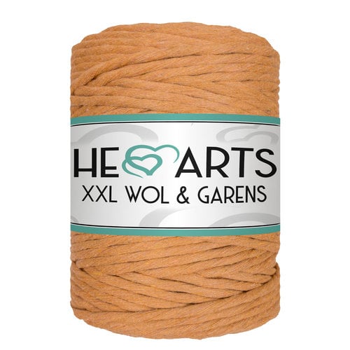 Hearts Single Twist 5MM TERRACOTTA