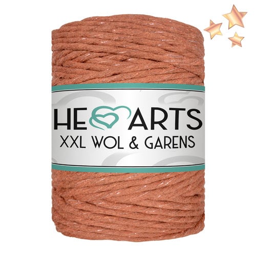 Hearts Single Twist 5MM RUST ROSÉ GOLD