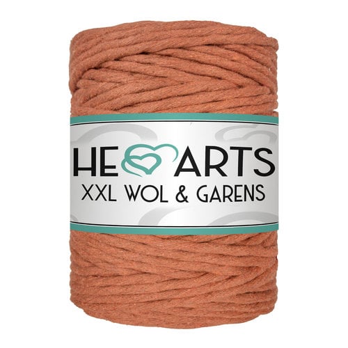 Hearts Single Twist 5MM RUST