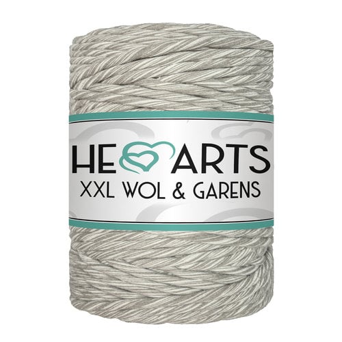 Hearts Single Twist 5MM BEIGE NATURAL