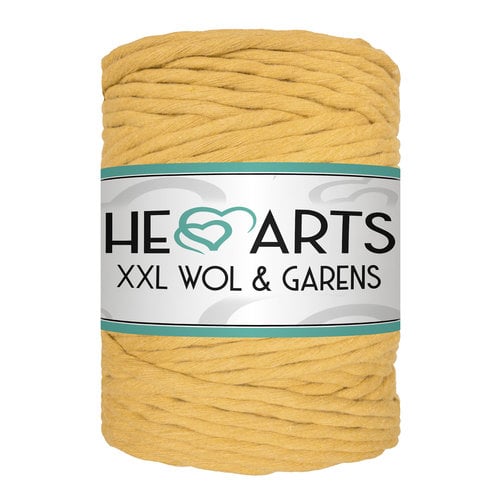 Hearts Single Twist 5MM OCHER