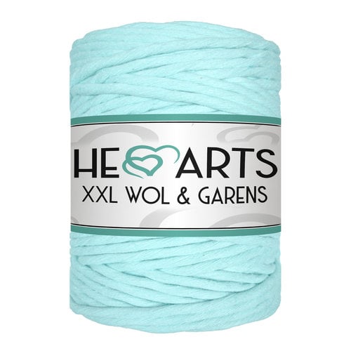 Hearts Single Twist 5MM AQUA