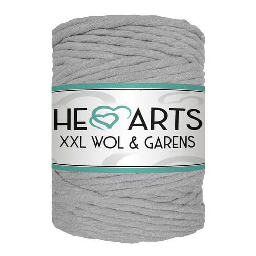 Hearts Single Twist 5MM GREY