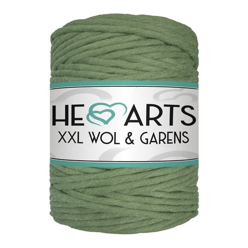 Hearts Single Twist 5MM OLIVE