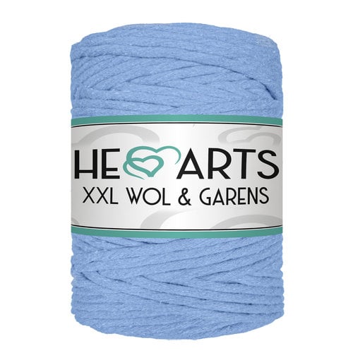 Hearts Single Twist 5MM DENIM