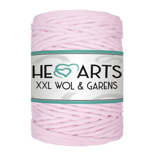 Hearts Single Twist 5MM BABY PINK